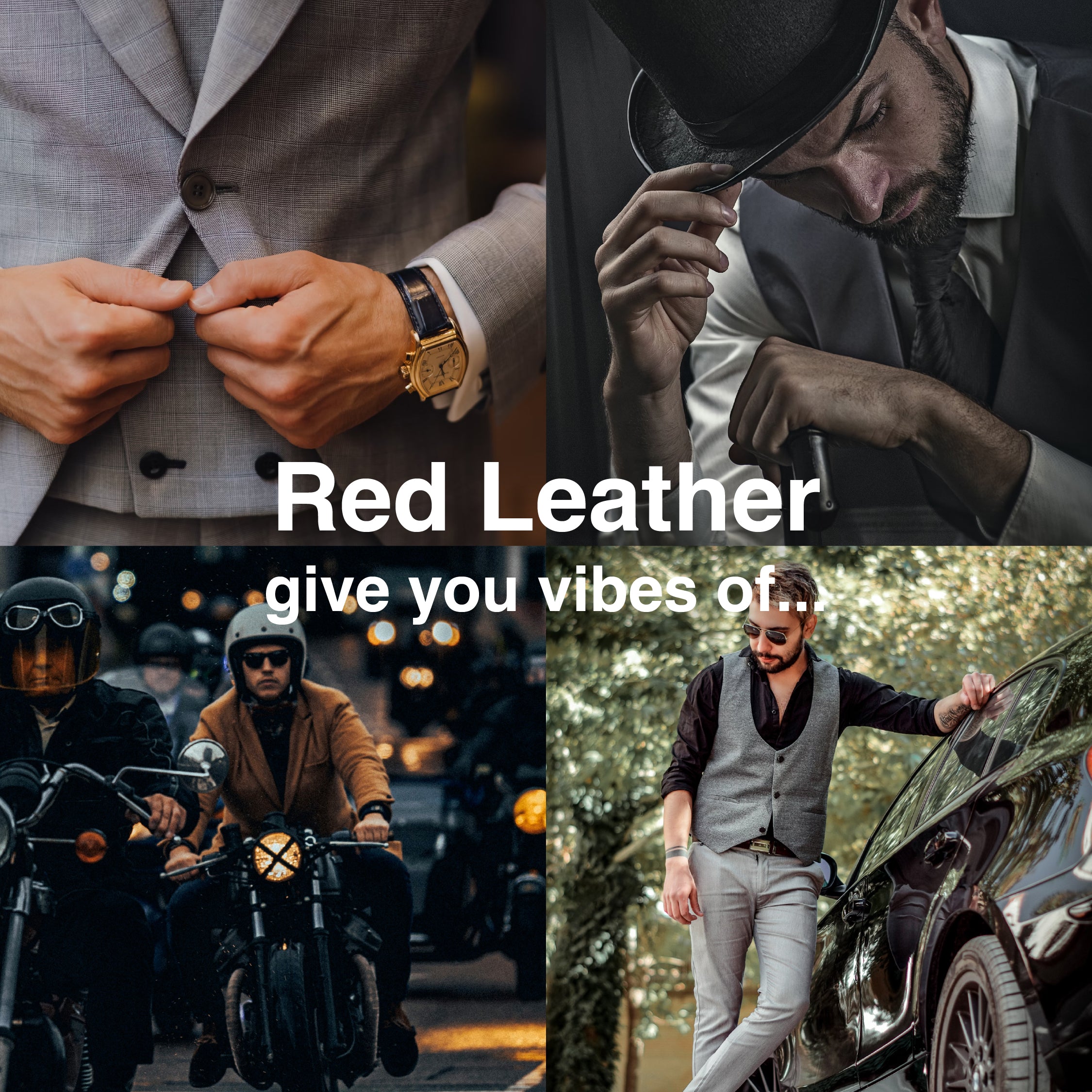 Red Leather – For Him Collection | 100ml