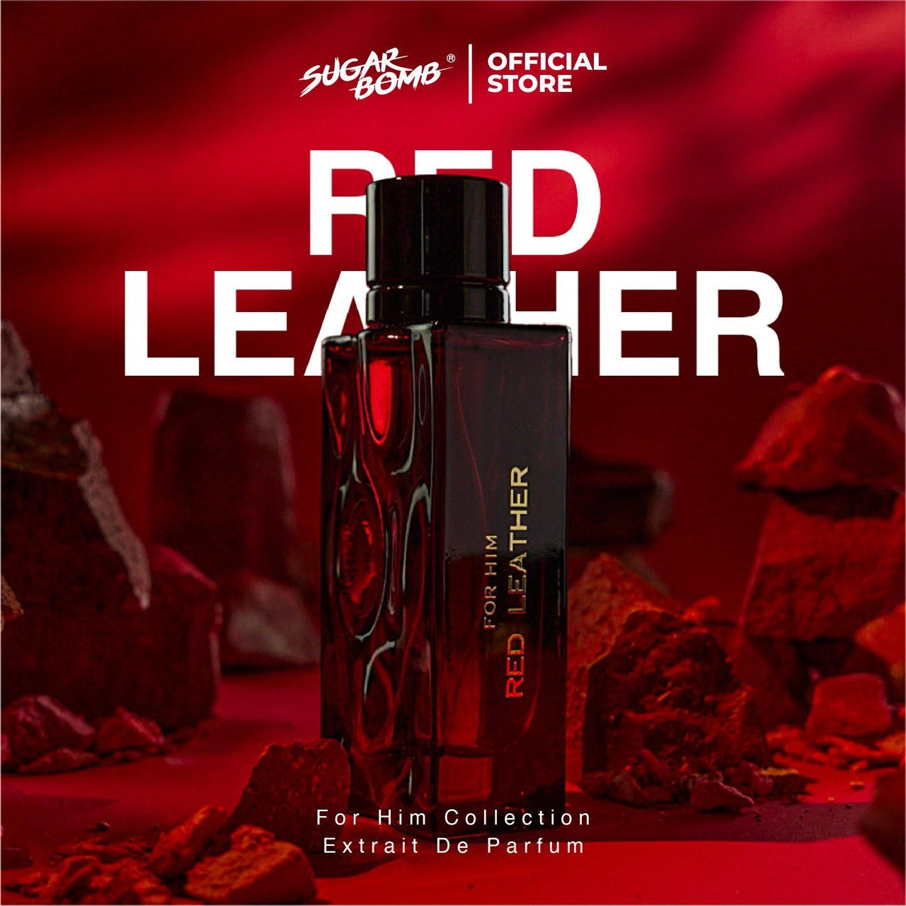 Red Leather – For Him Collection | 100ml