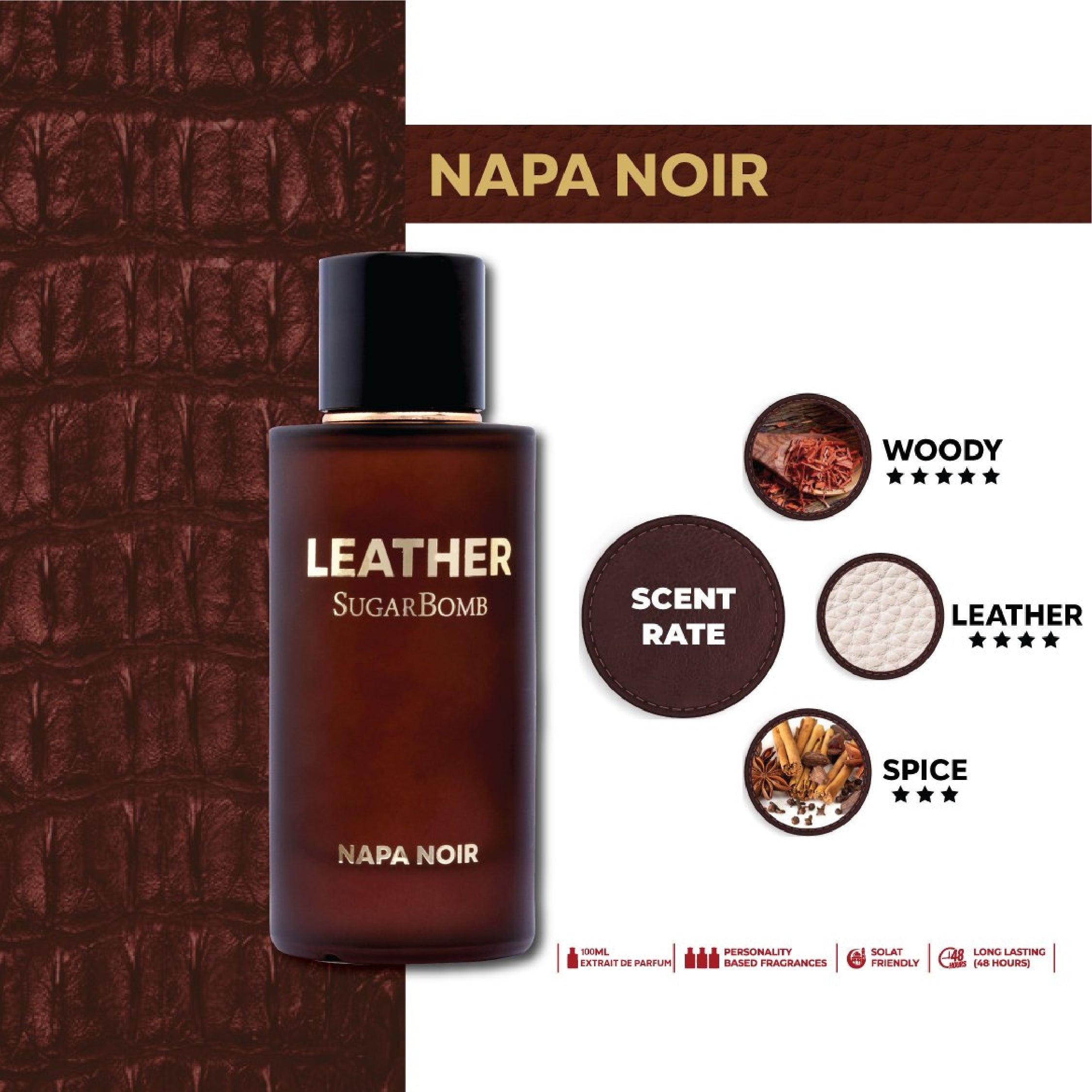Napa Noir – Leather Collection | 100ml